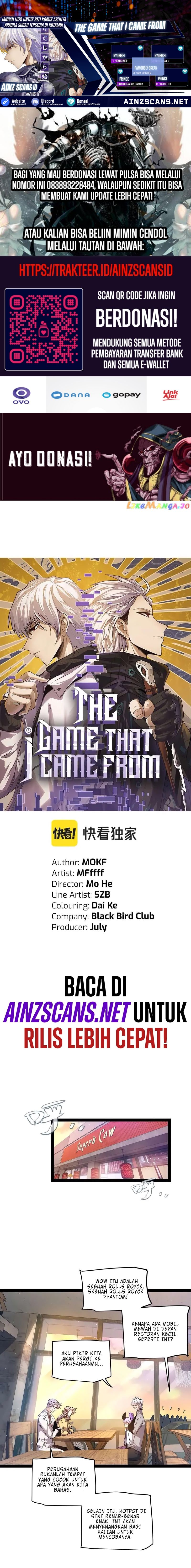 The Game That I Came From