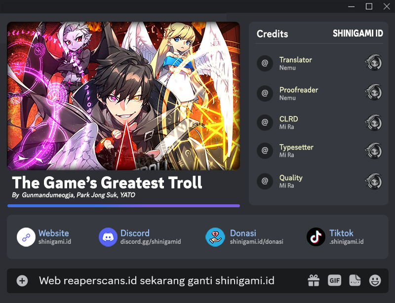 The Game’s Top Troll (The Game’s Greatest Troll)