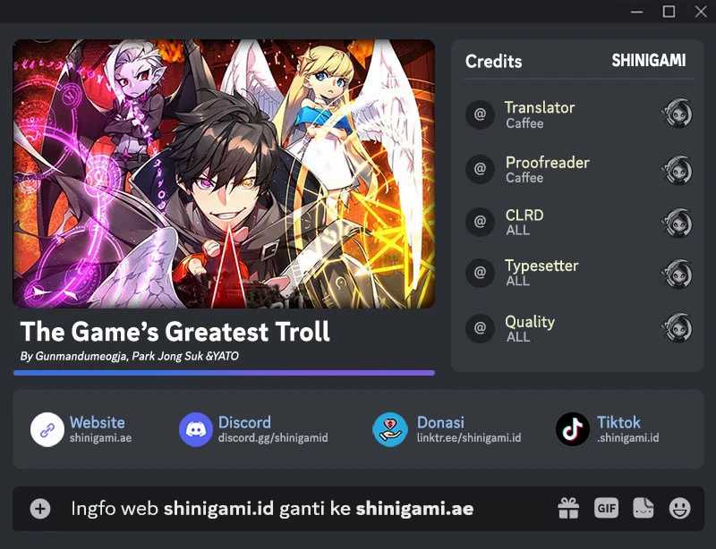 The Game’s Top Troll (The Game’s Greatest Troll)