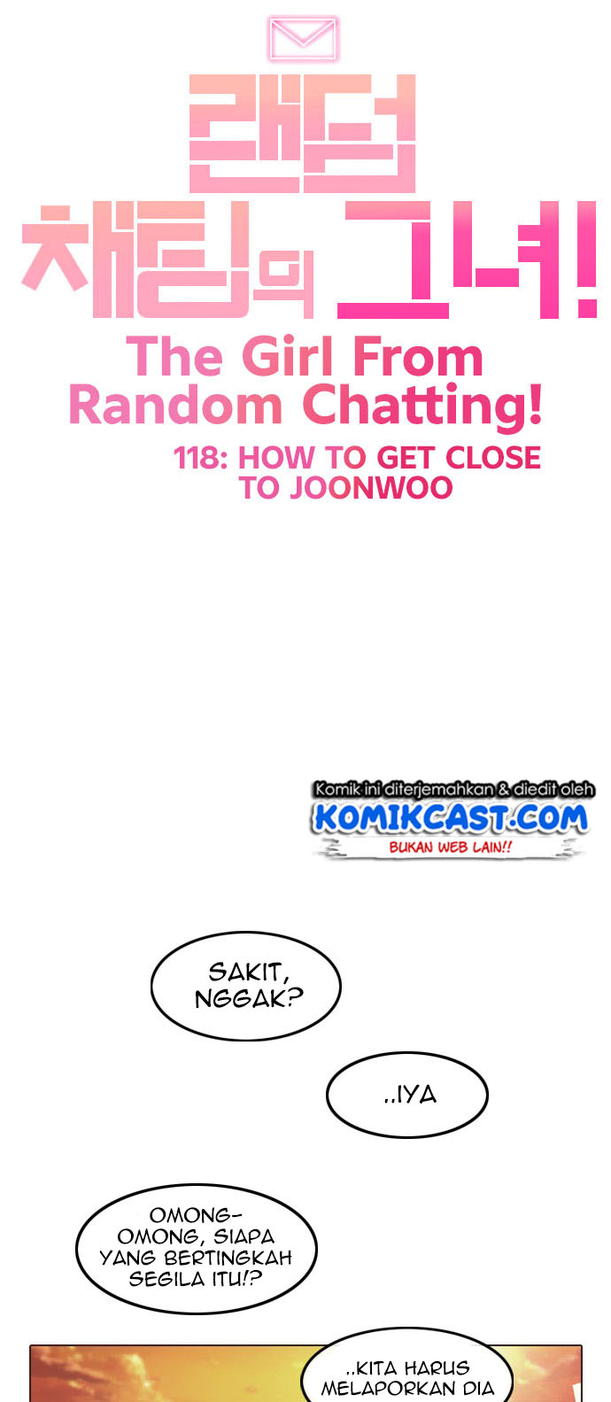 The Girl From Random Chatting!