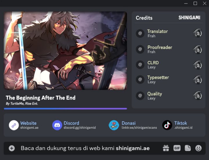The Beginning After the End (The King Grey Reincarnation)