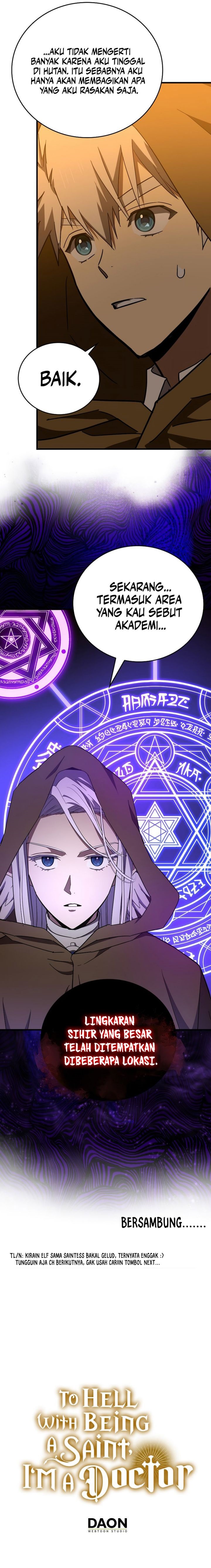 To Hell With Being a Saint, I’m a Doctor