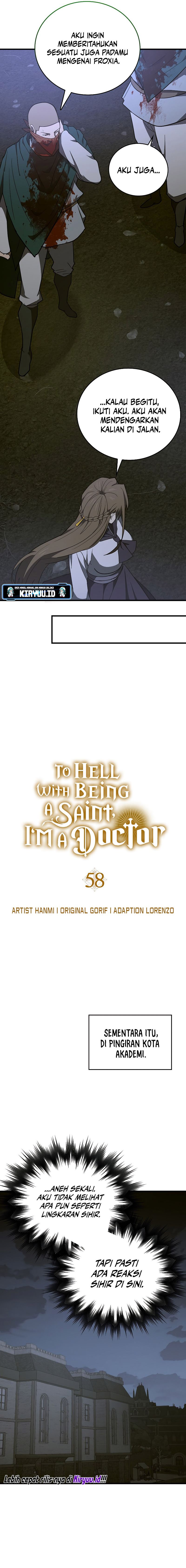 To Hell With Being a Saint, I’m a Doctor
