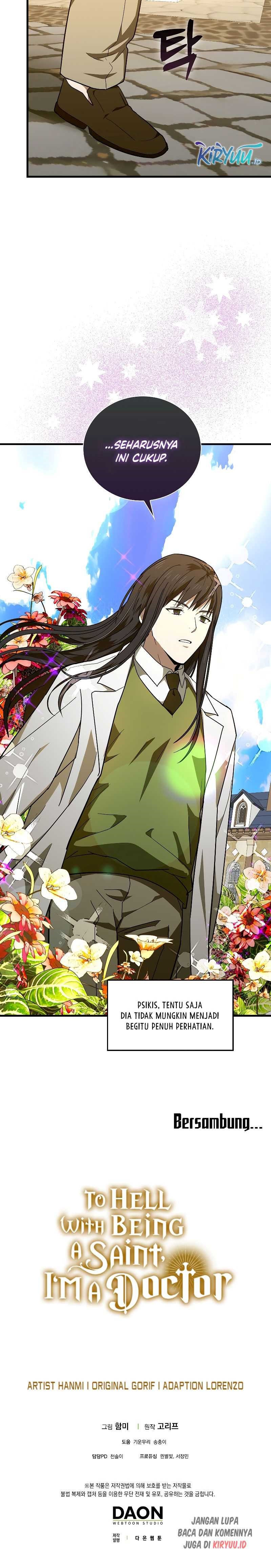 To Hell With Being a Saint, I’m a Doctor