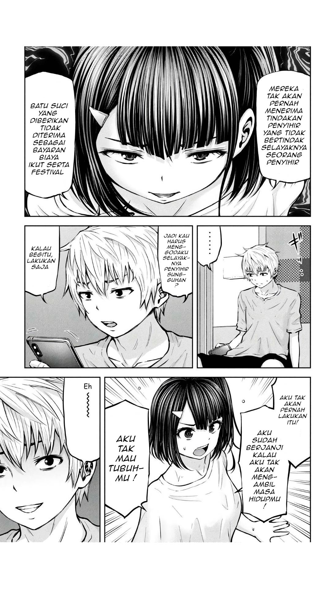 Adamasu no Majotachi Chapter 25