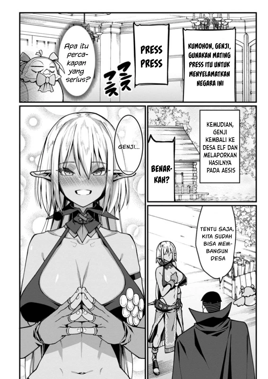 Harem Ou no Isekai Press Manyuuki Chapter 6.3